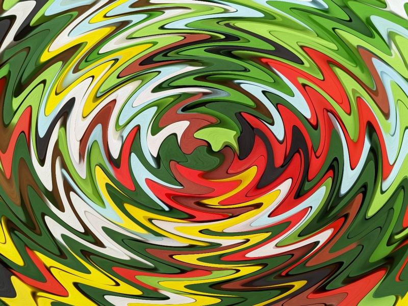 Colorful Ripples Jigsaw Puzzle